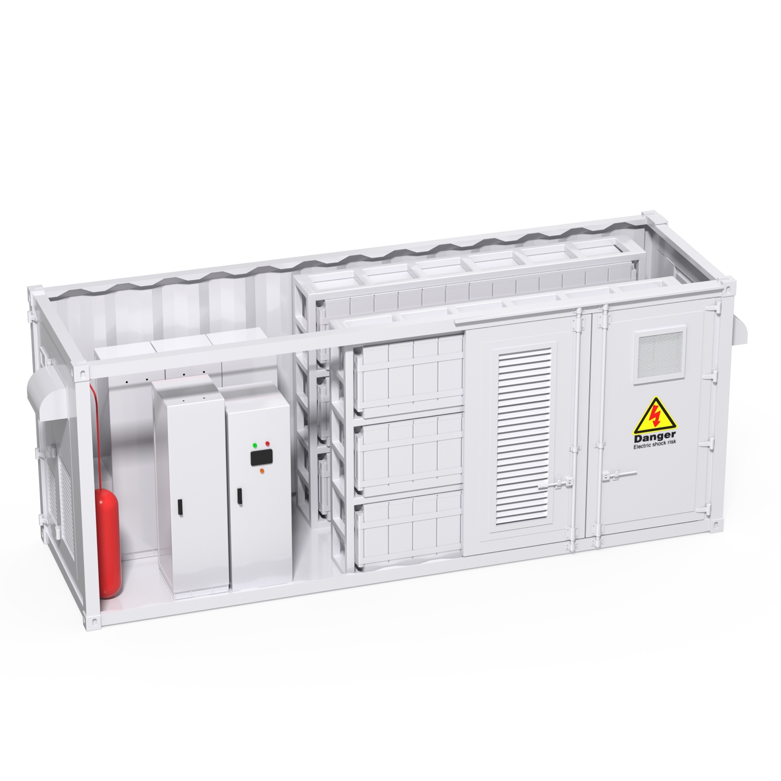 TAICO TKS E-Cube A1500 container interior equipment layout